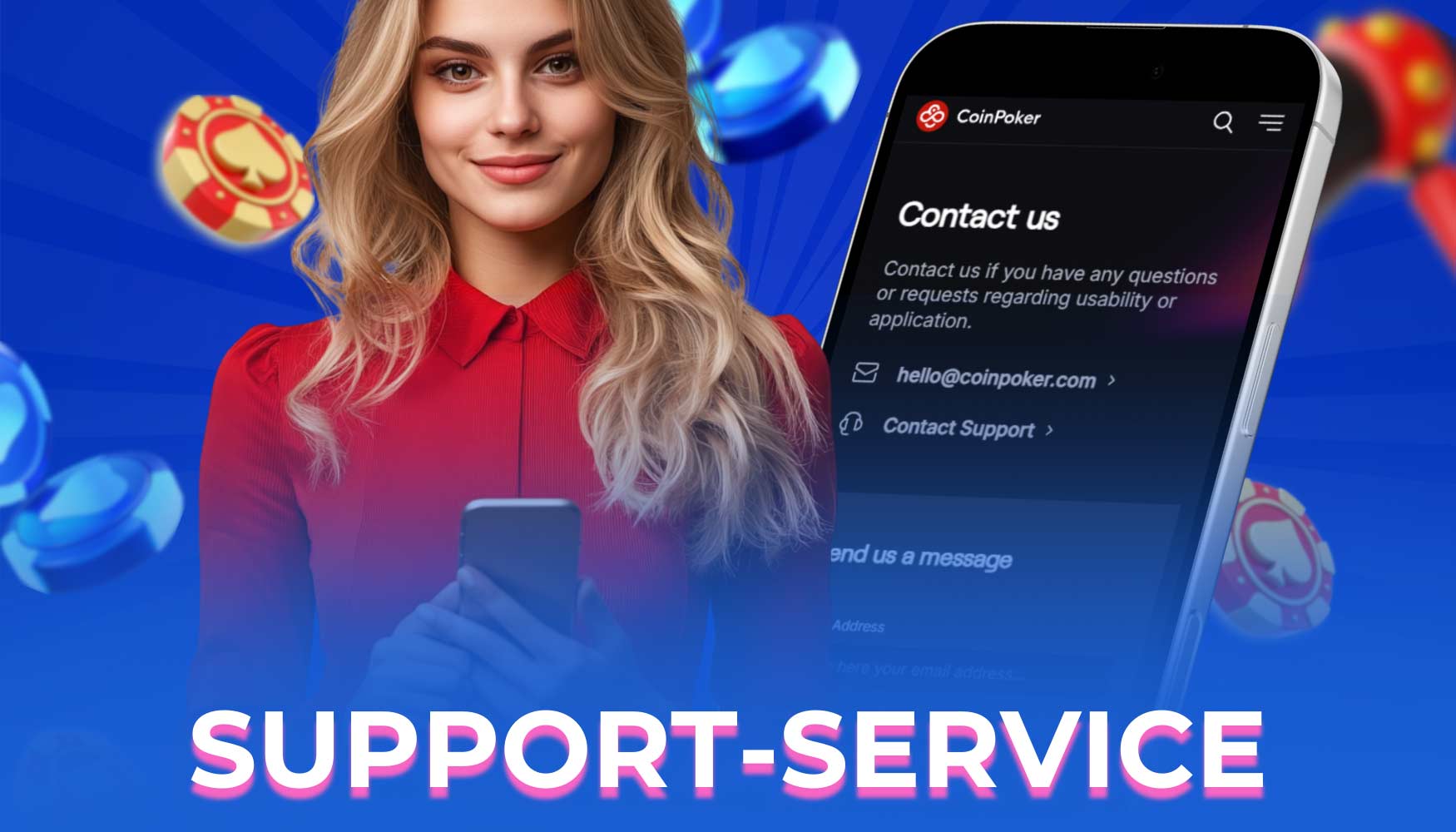 Der mobile Support von CoinPoker