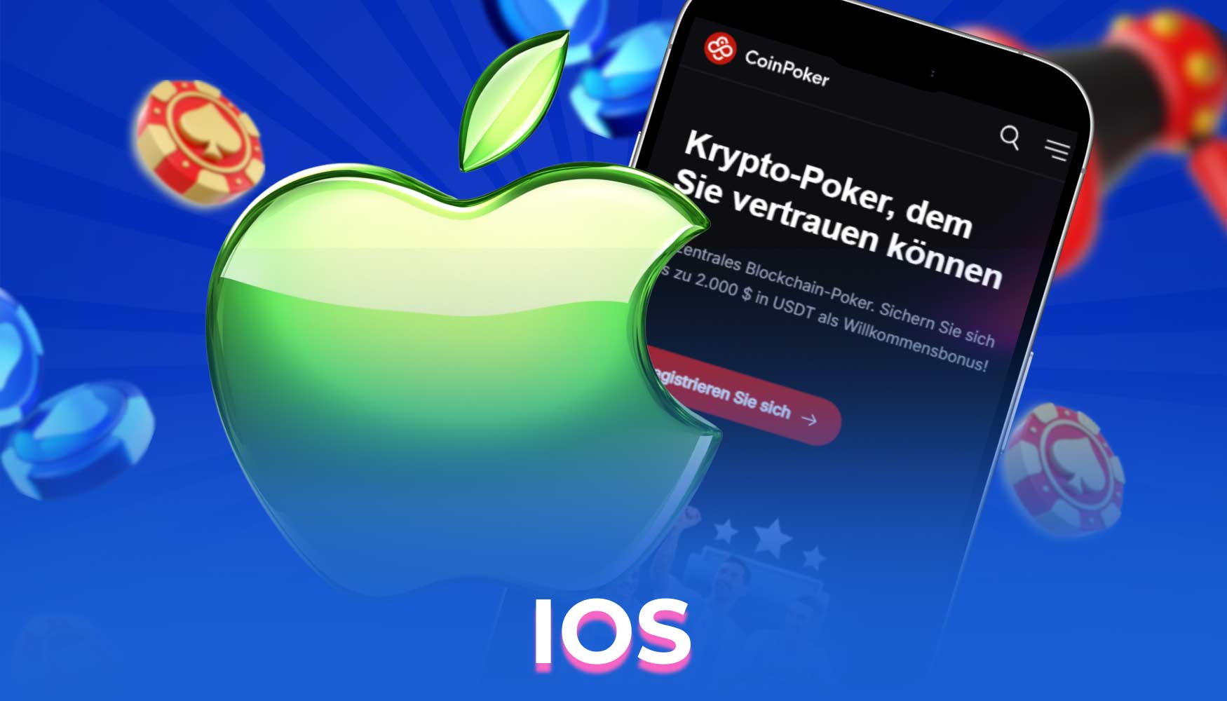 CoinPoker optimiert für ios